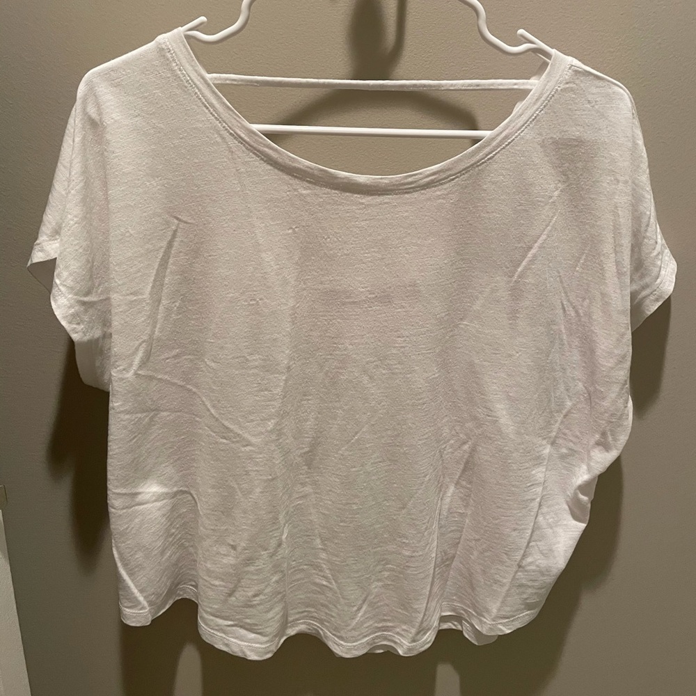 White Athleta Top